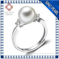 AAA 8-9 MM 925 silver original pearl new model wedding ring PR003